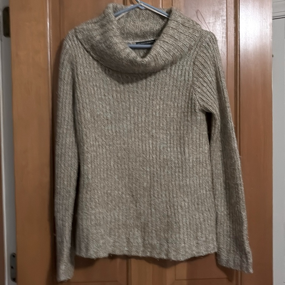 Soft cowl neck sweater